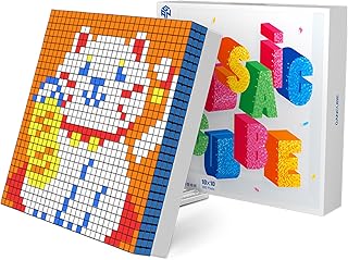 GAN 100個 3x3 ミニキューブ, マジックキューブ モザイクキューブ 子供と大人の誕生日用 パズル おもちゃ (パズルプレート付き)