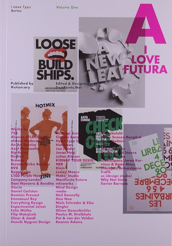 タイポグラフィ/ I Love Type Series【セット売り】 Amazon | Futura (I Love Type) | Victionary | Typography