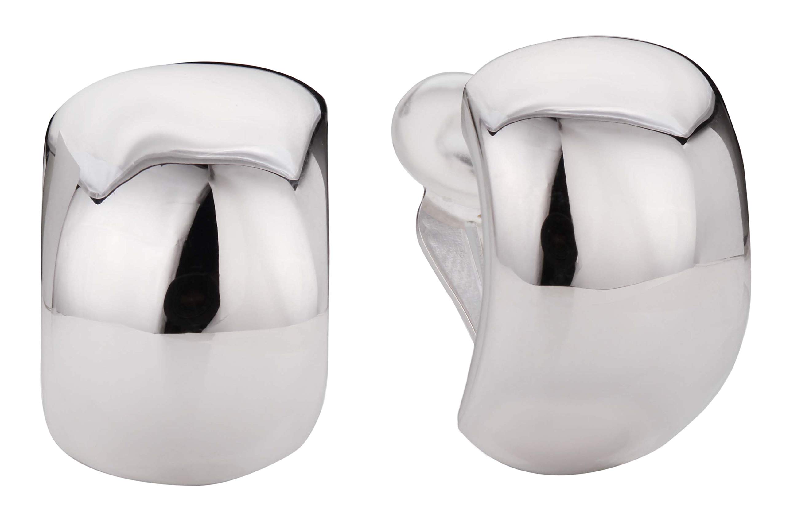 Traveller Pendientes de clip para mujer - Colore Plata