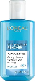 L'Oreal Clean Artiste Oil-Free Eye Makeup Remover, 4 oz
