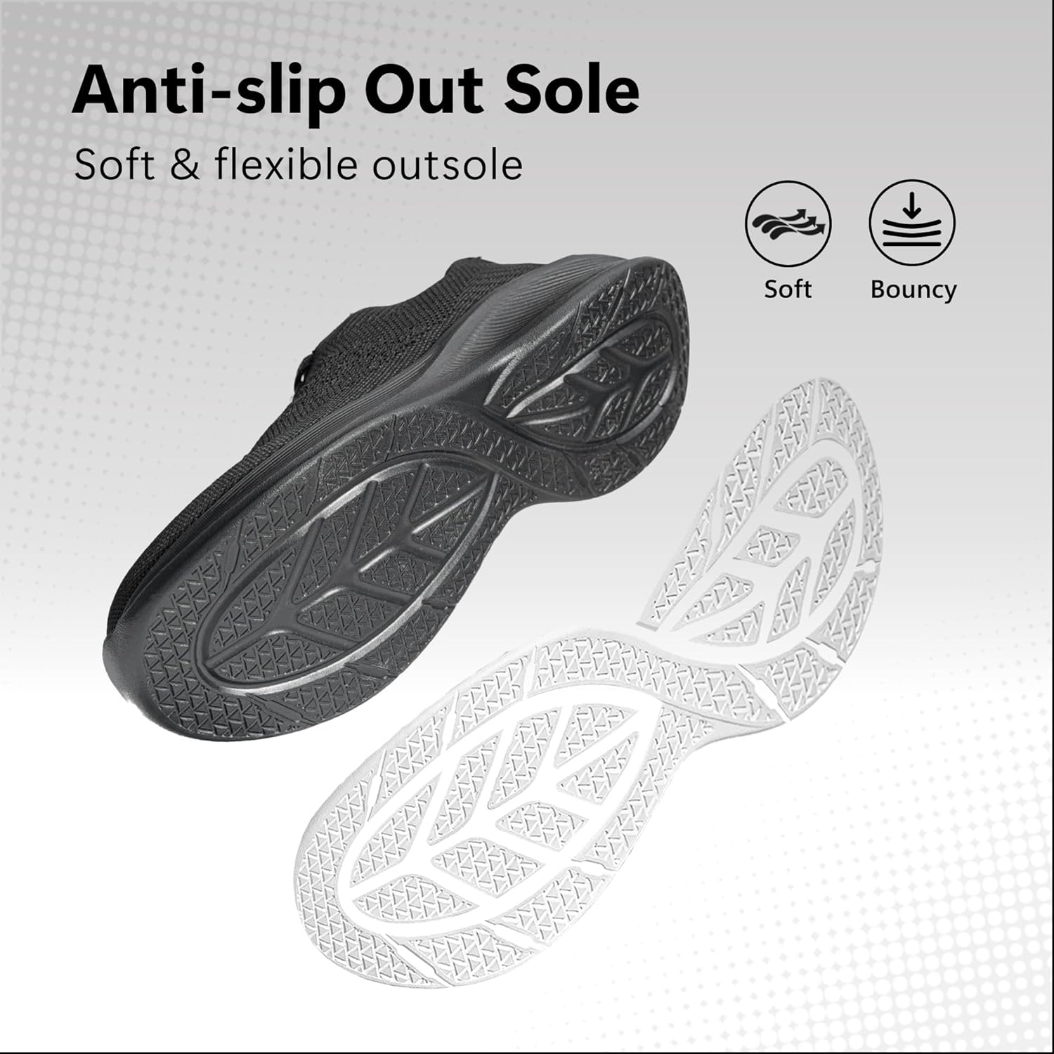 Women's Slip On Gym Shoes Lightweight Tennis Shoes Breathable Walking Sneakers for Workouts Athletic Training - Image 7