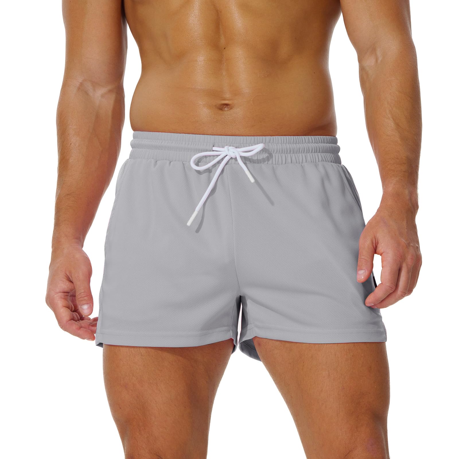 AIMPACT Heren Atletische Shorts Ademend Dubbellaags Stof 6