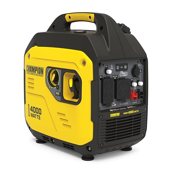 Champion Power Equipment 4000-Watt RV Ready Portable Inverter Generator with Quiet Technology