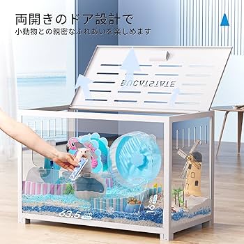 BUCATSTATE 小動物 ハムスター 爬虫類 飼育ケージ 80cm Amazon | BUCATSTATE ハムスター メタル製 80cm ケージ 飼育