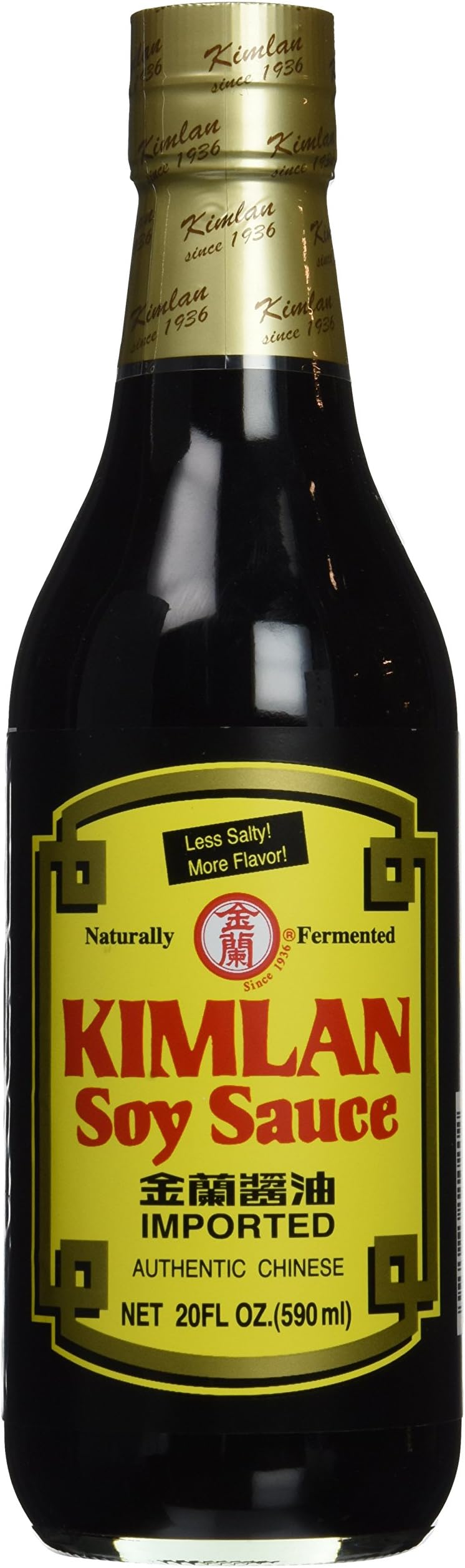 Kimlan Soy Sauce - 20 oz. (1)