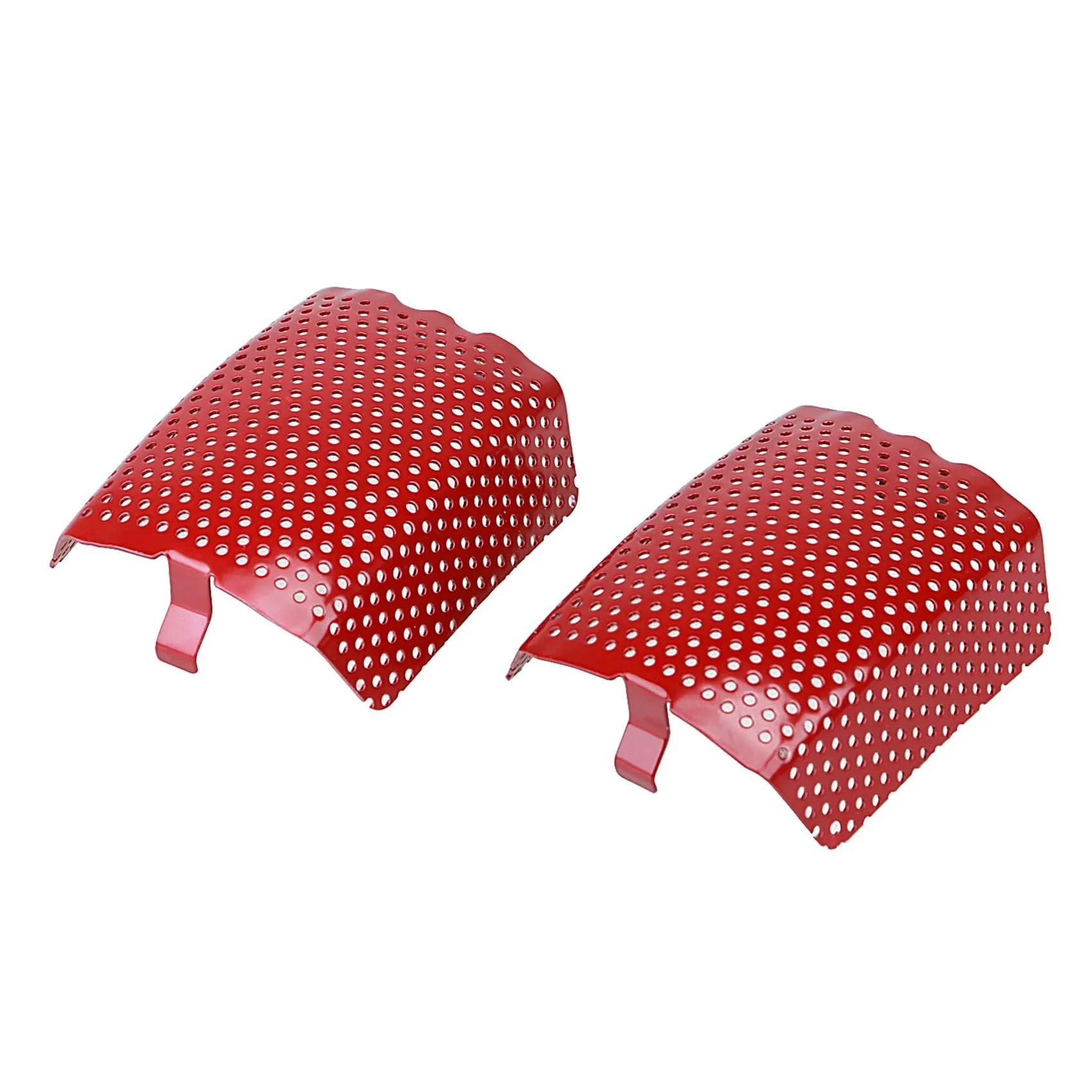 Caliper Bracket Radiator Cover Brake Cooling Mount Do Touring Road Glide King Limited V-Rod Red | Osłona przedniego zacisku zakłada osłonę zacisku hamulca