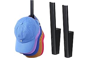Hat Storage for Dome Dock Baseball Caps - Wall Mounted Hat Organizer