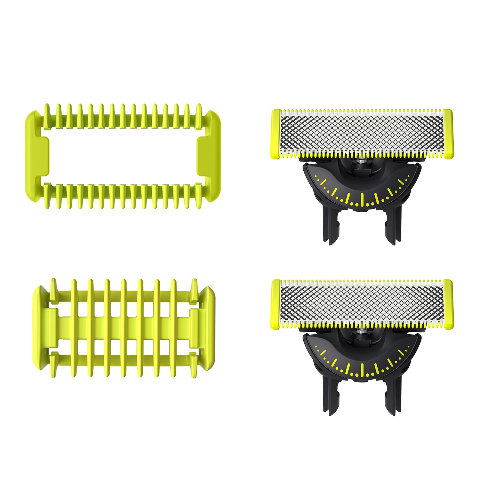 Philips OneBlade 2 cuchillas Original 360 con kit corporal, compatibles con todos los mangos OneBlade y OneBlade Pro (modelo QP624/50)