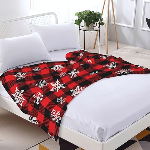 Miniatura 4 de Manta de Navidad mullida y cálida para ropa de cama de invierno, manta de franela suave, 50 x 60 pulgadas