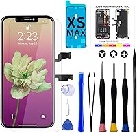 Vista 9 de Brinonac para iPhone 6, pantalla de repuesto negra, digitalizador LCD táctil, montaje completo con cámara frontal, sensor de proximidad, altavoz