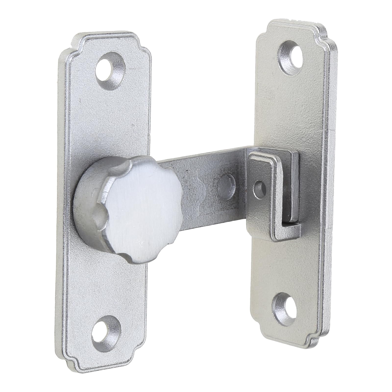 Stainless Steel 90 Degree Door Hasp Latches Sliding Door Bolt Locks Security Hardware for Window Cabinet Hotel Home