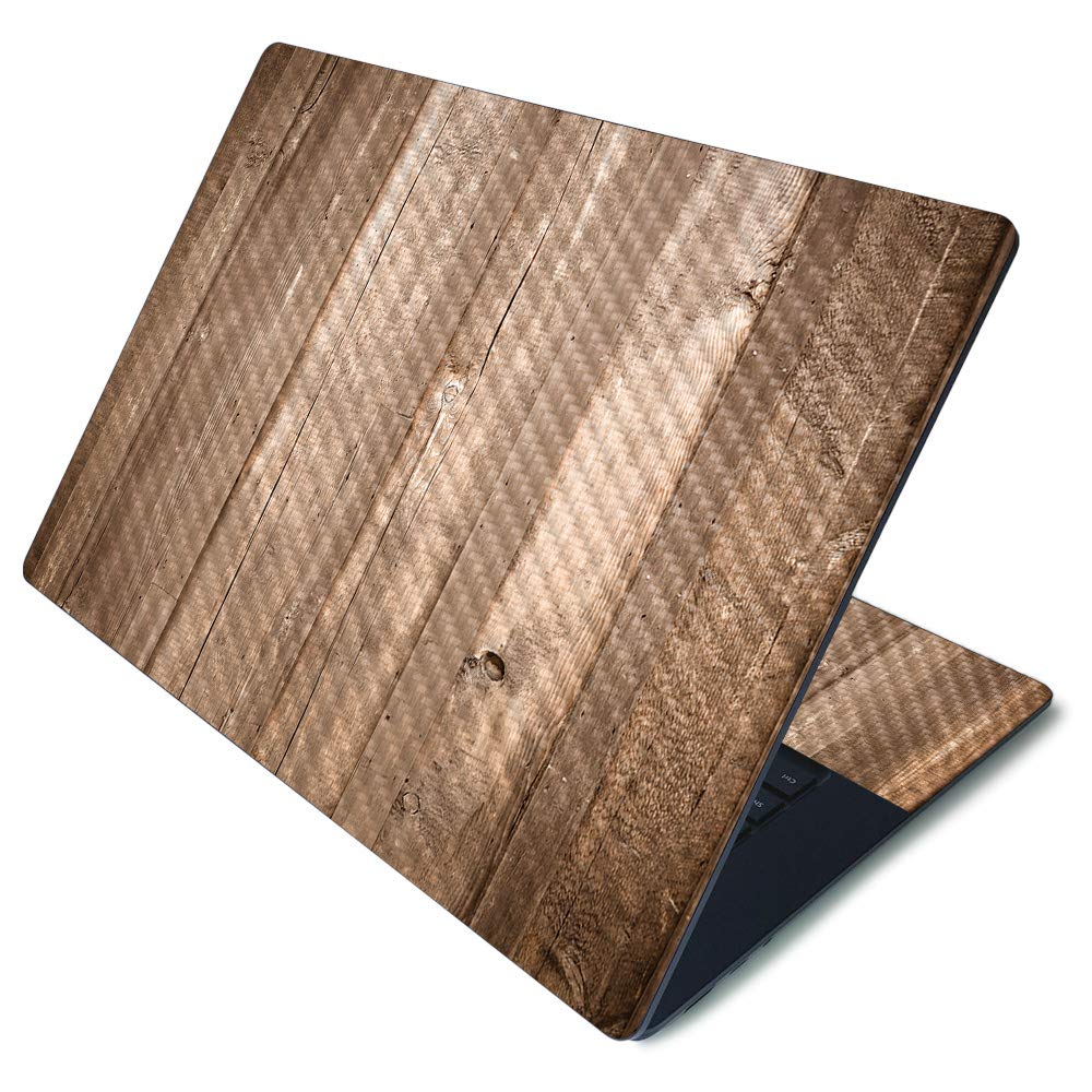 MightySkins Carbon Fiber Skin for Microsoft Surface Laptop 3 15" - On The Fence | Protective, Durable Textured Carbon Fiber Finish | Easy to Apply, Remove, and Change Styles | Made in The USA