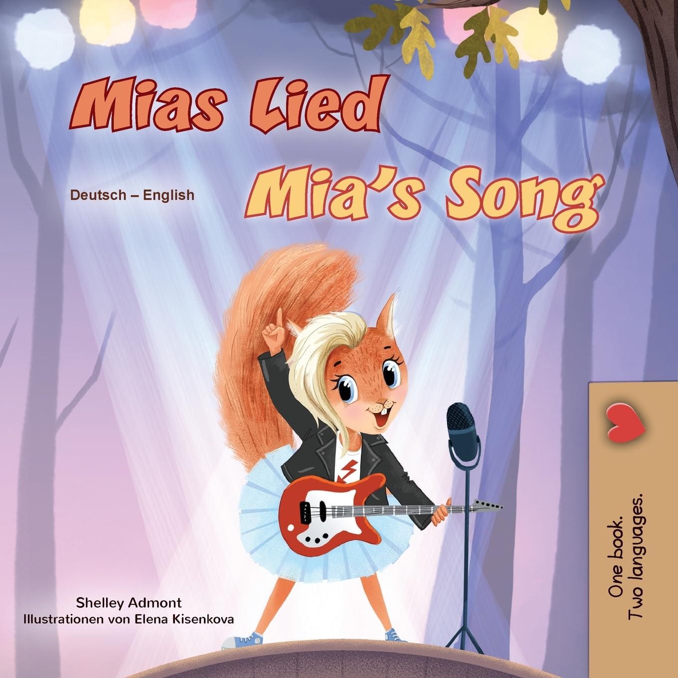 Mia's Song: German English Bilingual Children's Book (German English Bilingual Children's Book Collection)