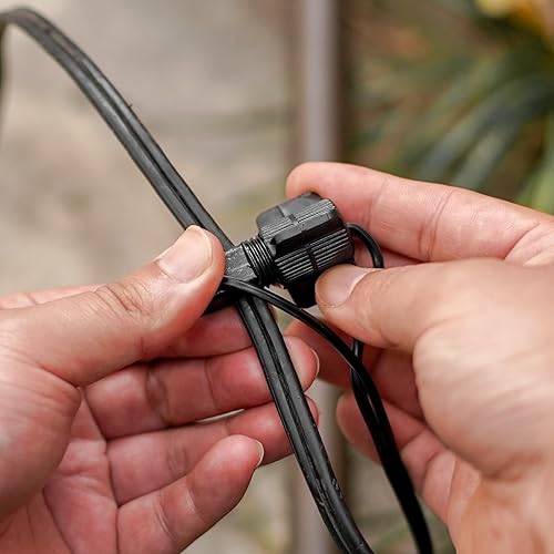 Miniatura 7 de FastLock Twist Conectores de cable de bajo voltaje para iluminación de paisaje Luces de camino al aire libre 4802-01