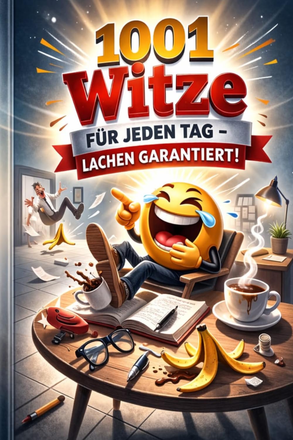1001 Witze für jeden Tag – Gute Laune auf Knopfdruck!: Lachen ist die beste Medizin – und mit dieser Sammlung hast du sie immer griffbereit.