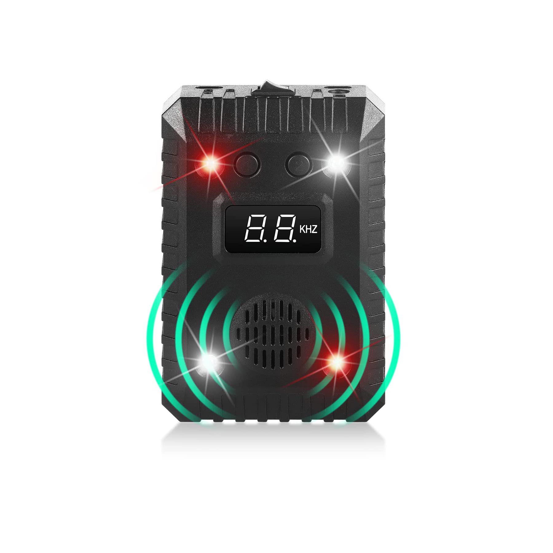 Ultrasonic Rodent Repellent, 1 PCS Under Hood Rodent Repeller, for Car Engines, Mouse Deterrent, Keep Animal Away from Car with Ultrasound and LED Flashlights, Rodent Defense Vehicle Protection