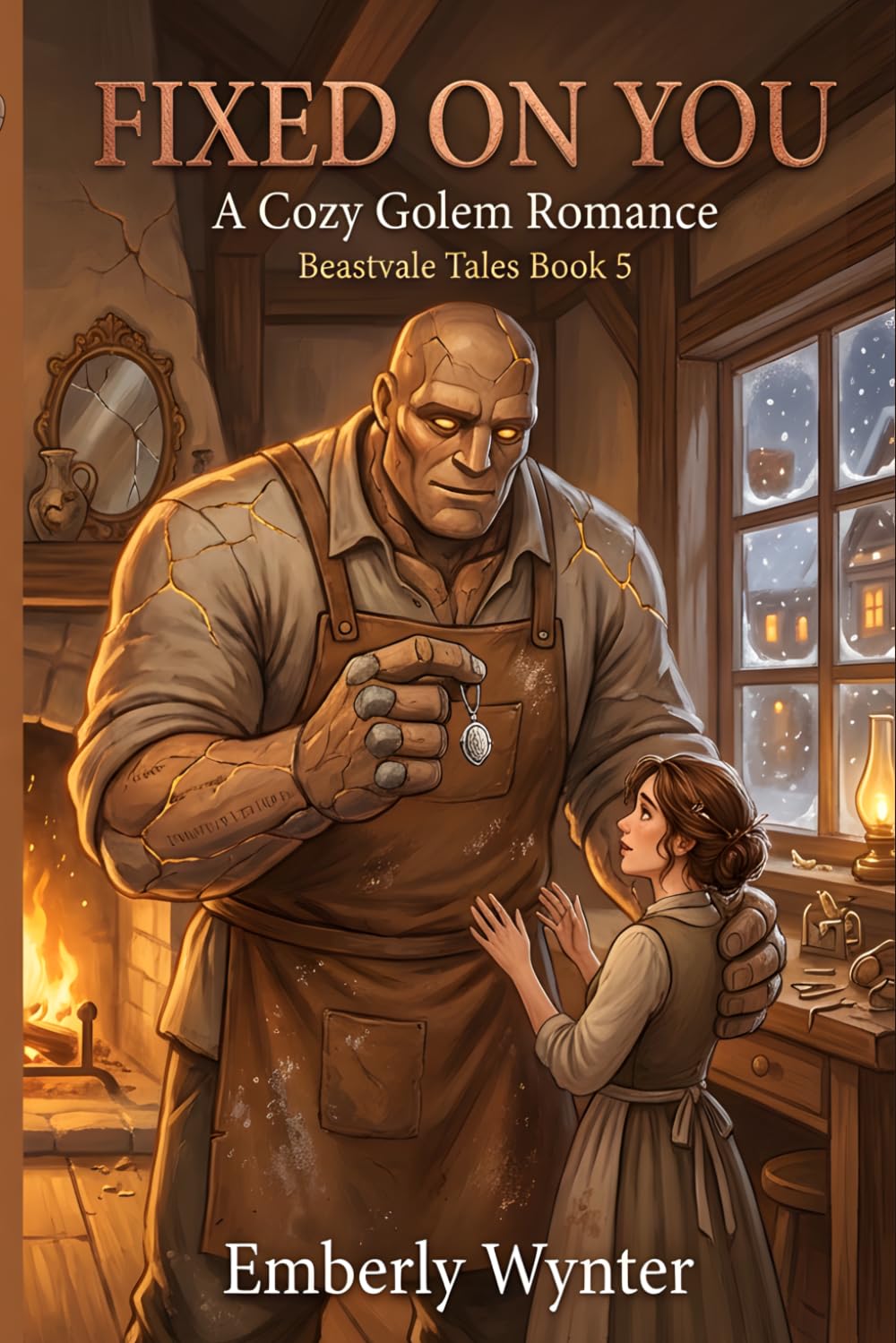 Fixed on You: A Cozy Golem Romance (Beastvale Tales)