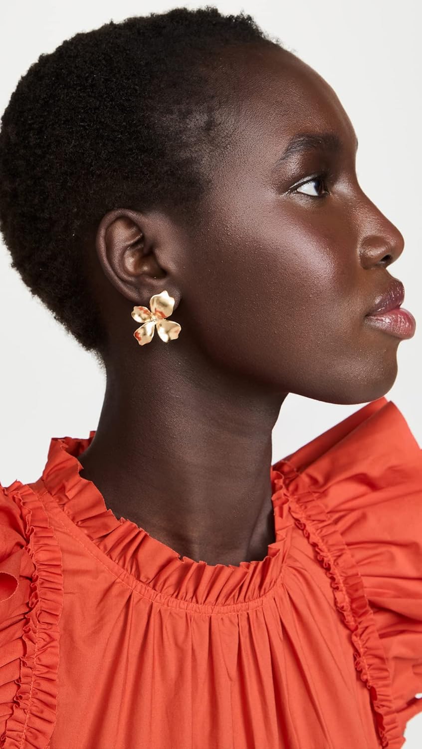 SHASHI Women's Gold Fiorina Earrings - Image 3