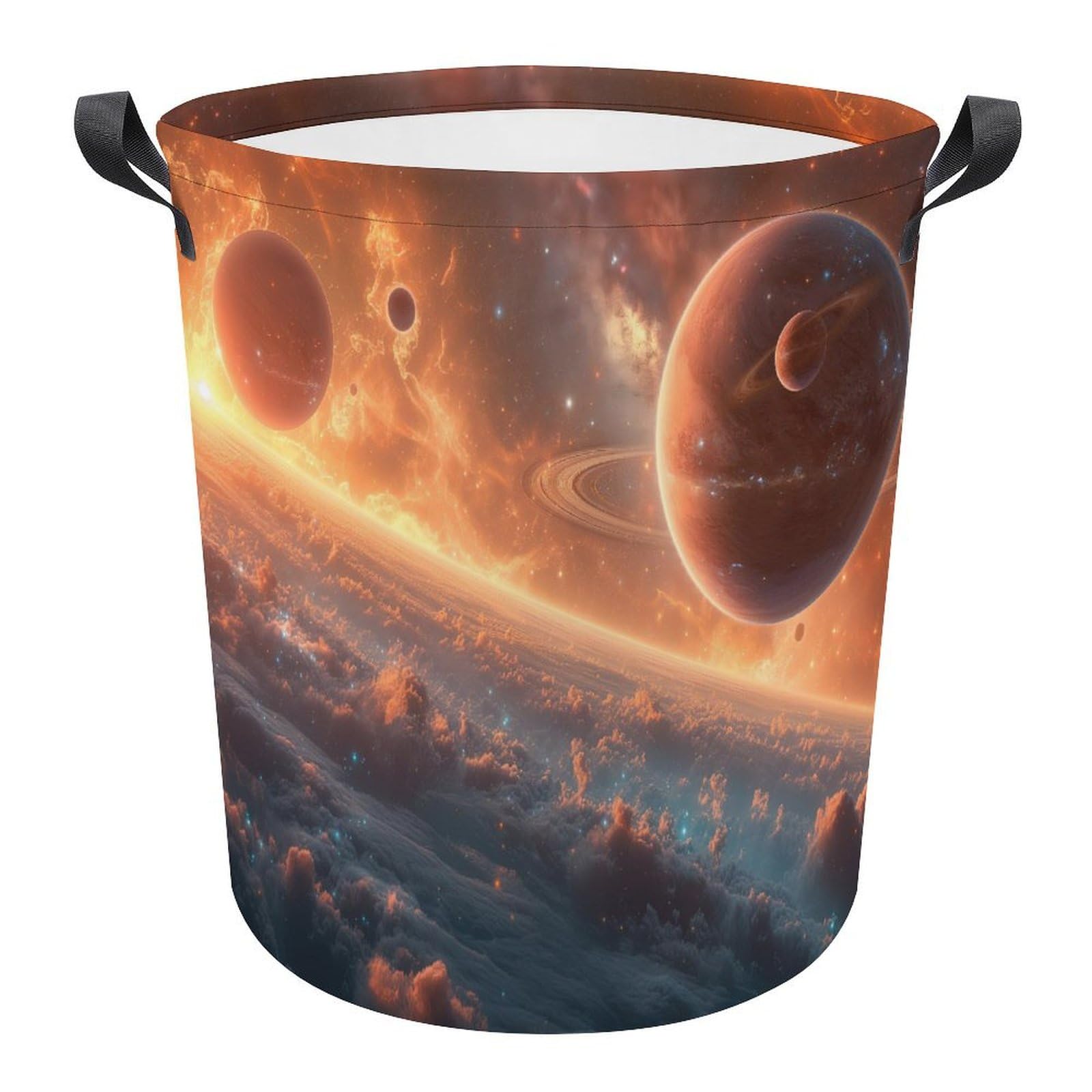 Cesta de lavadero duradero para ropa sucia de colegio cubo impermeable contra humedad de ropa 34x42