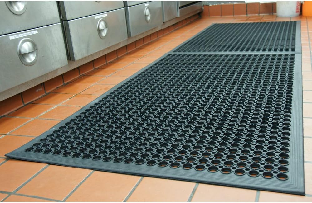 Dura-Chef 3' x 5' Anti-Slip Rubber Kitchen Mat