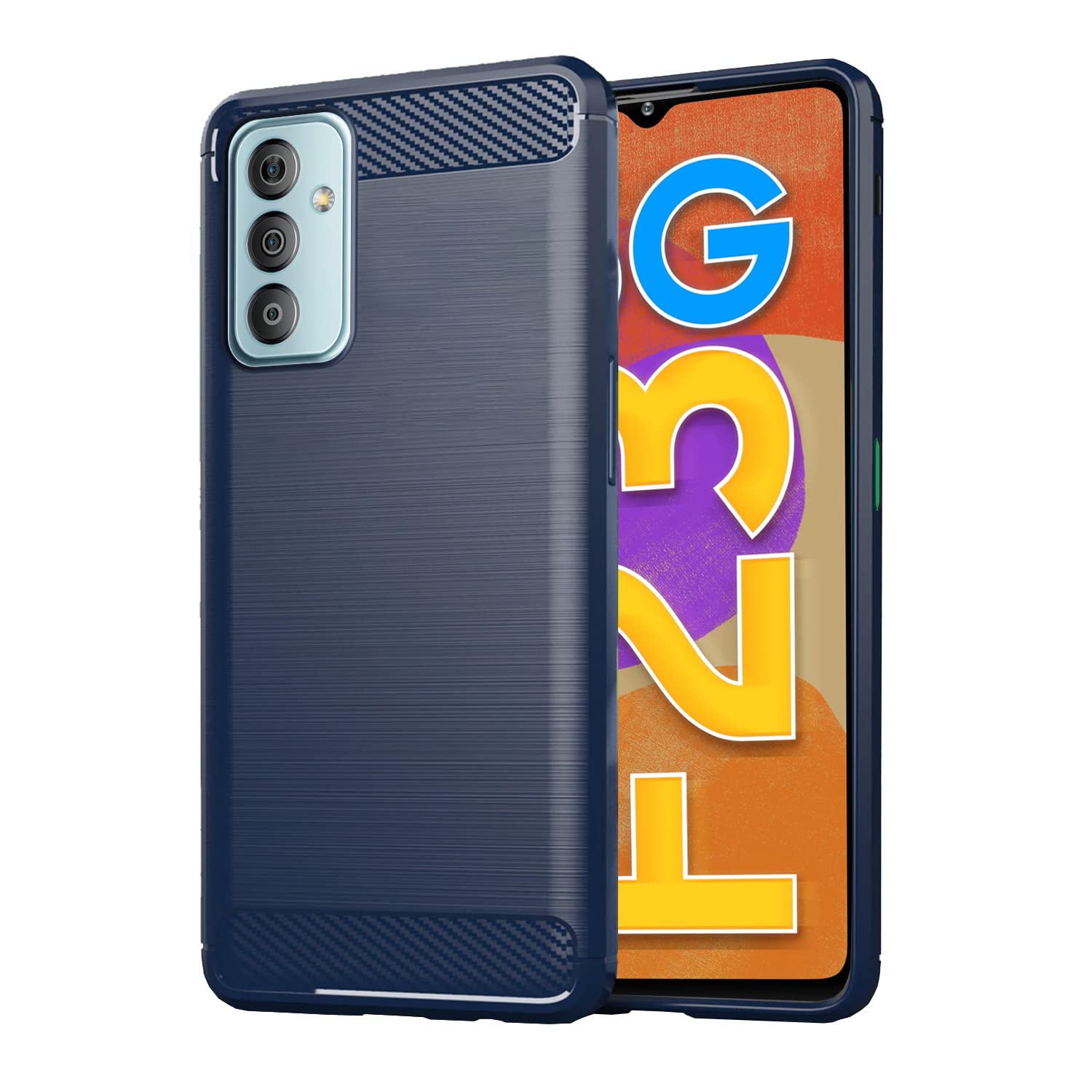 Pikkme Samsung Galaxy F23 5G Back Cover |Hybrid Shock Proof | Matte Soft Silicon Flexible | Back Case for Samsung Galaxy F23 5G (Blue) (B0BZ8PXL3D) Amazon Price History, Amazon Price Tracker