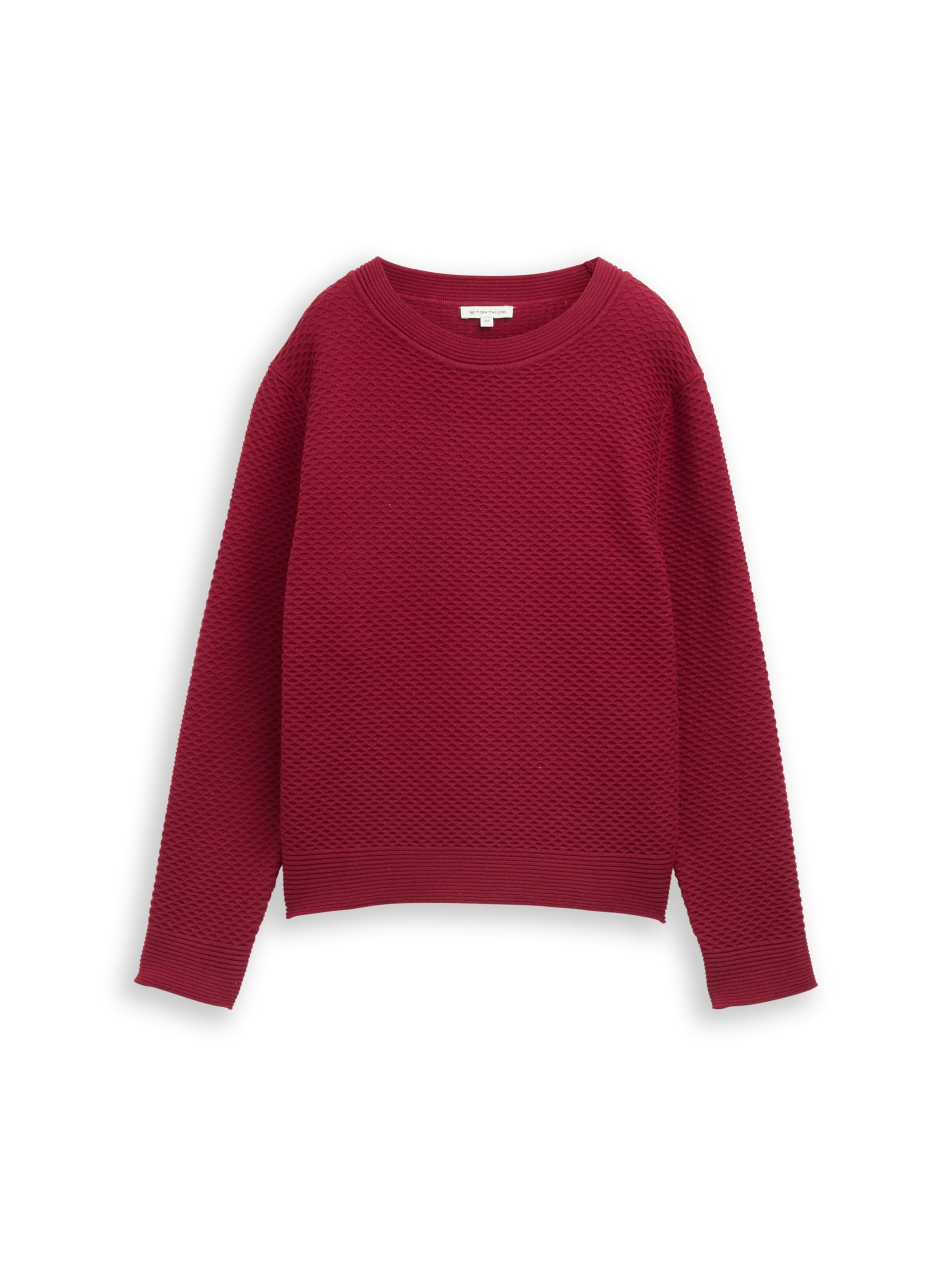 TOM TAILOR Damen 1049122 Strickpullover mit Rundhalsausschnitt (1er Pack)