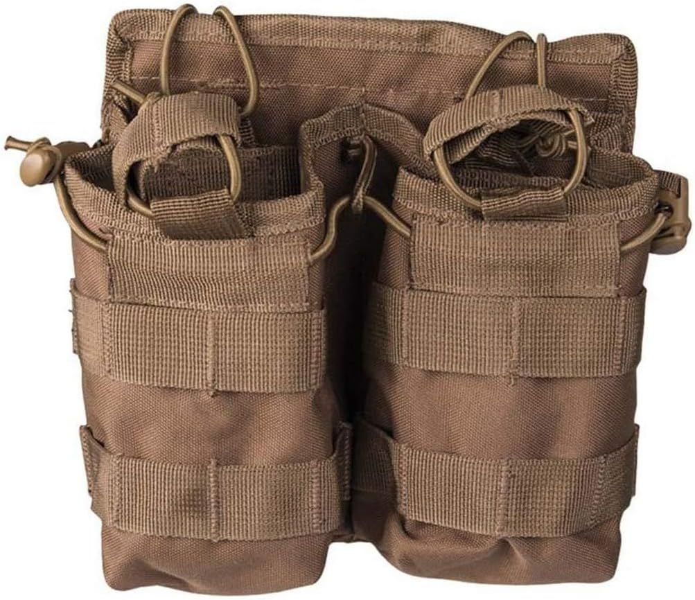 Mil-Tec Mag Pouch Open Top Double Dark Coyote