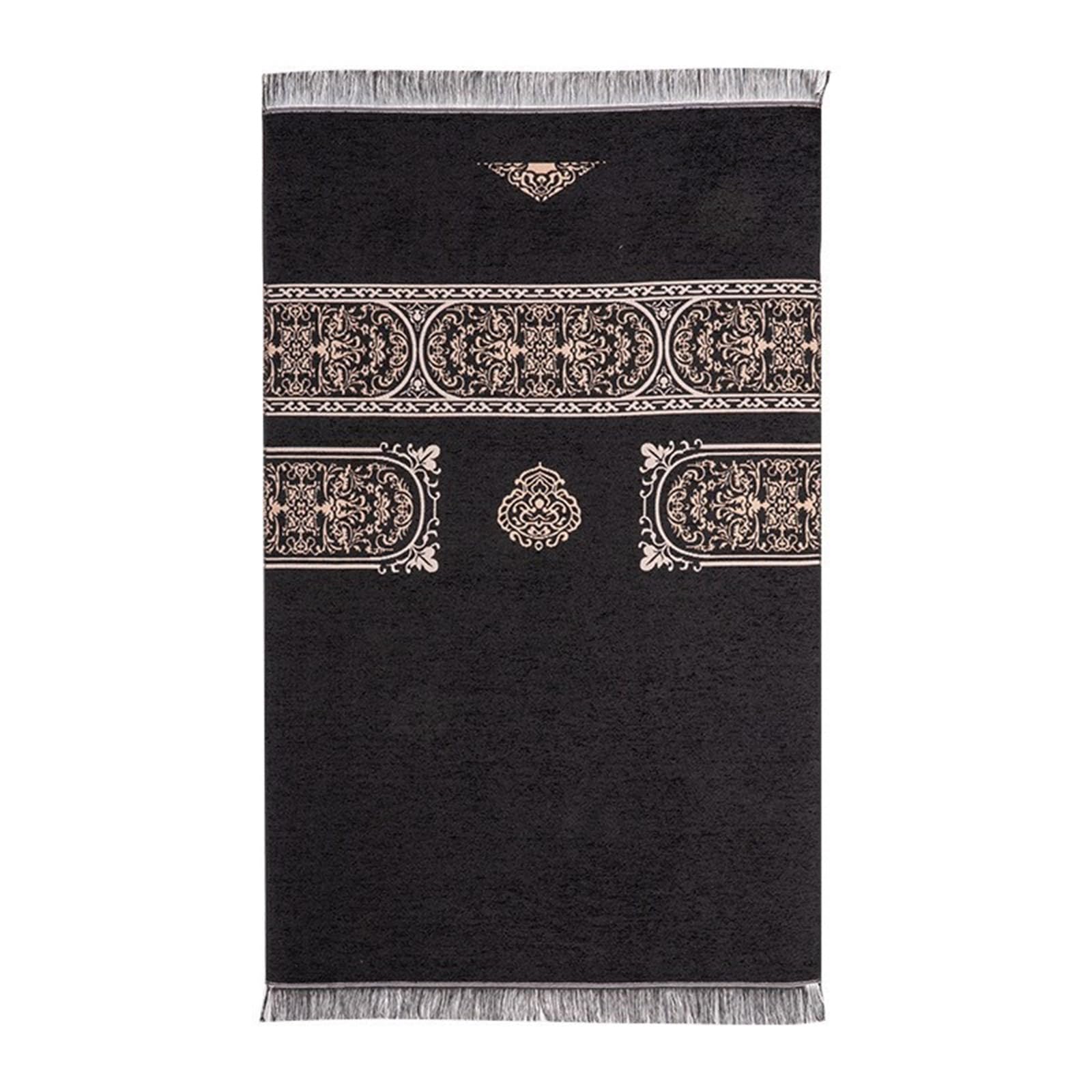 MinkeyBear Muslims Prayer Rugs With Tassels Soft Prayer Mat Carpet Worship Blanket Farmhouses Home Decors 100x70cm