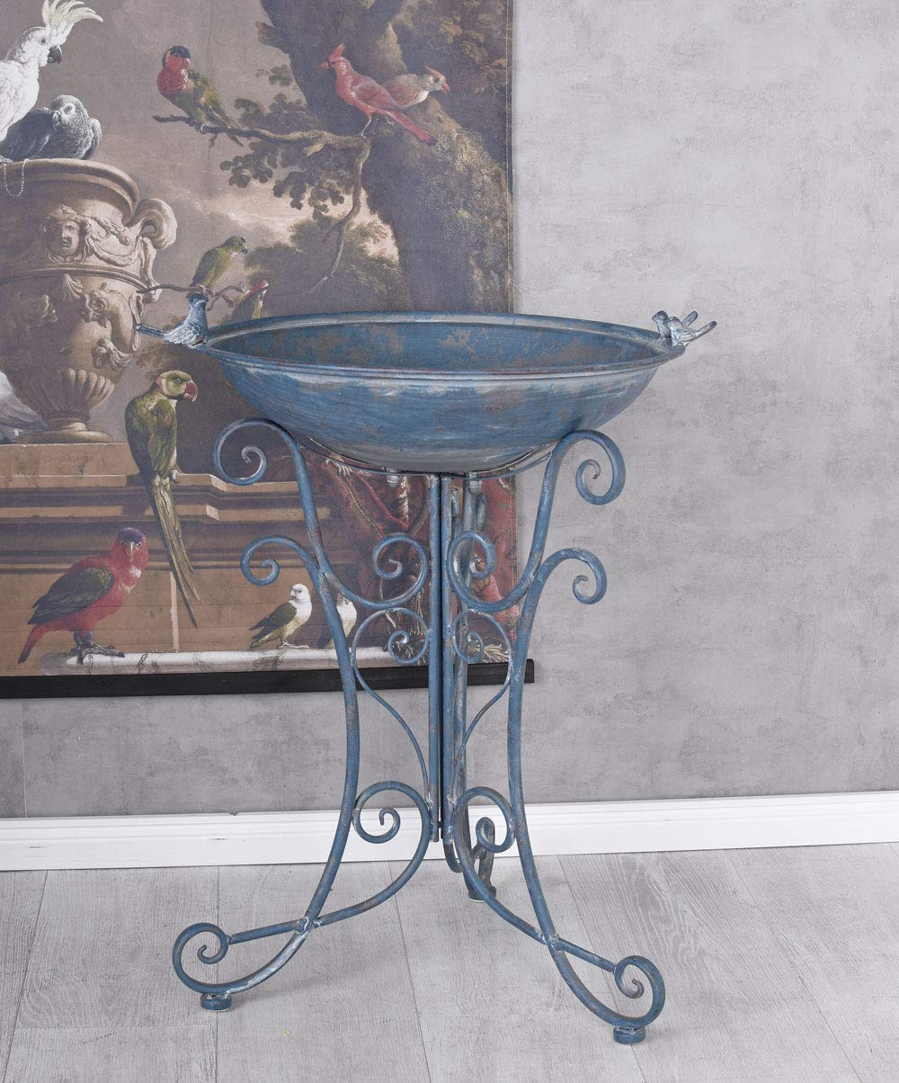 Palazzo aja256 - Bebedero para pájaros (73 cm), diseño rústico