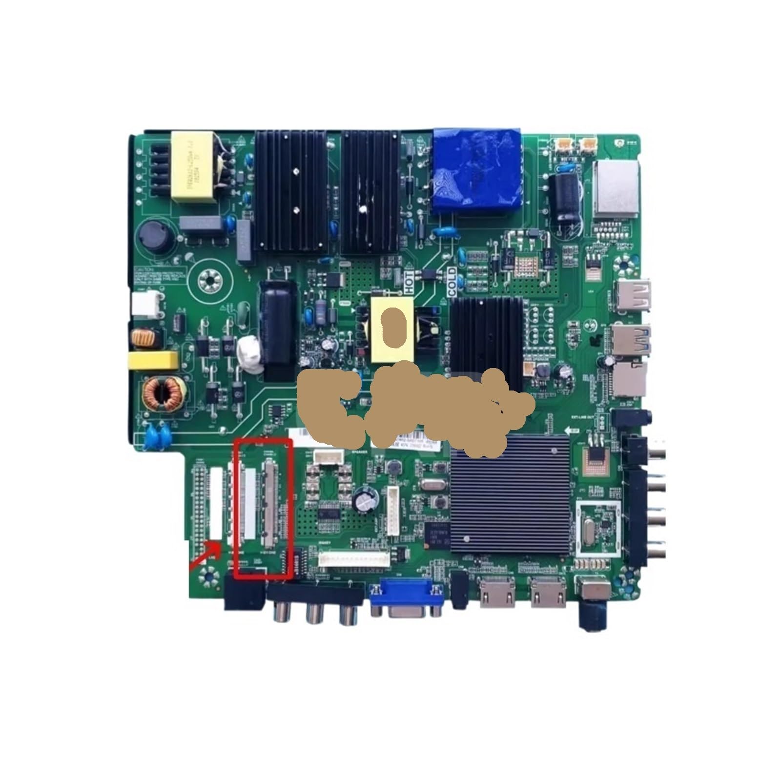 Carte Mère 3 en 1 TV 4K TP HV530.PC821 TP.HV510.PC822 PC821, Compatible avec LeHua,(4K)