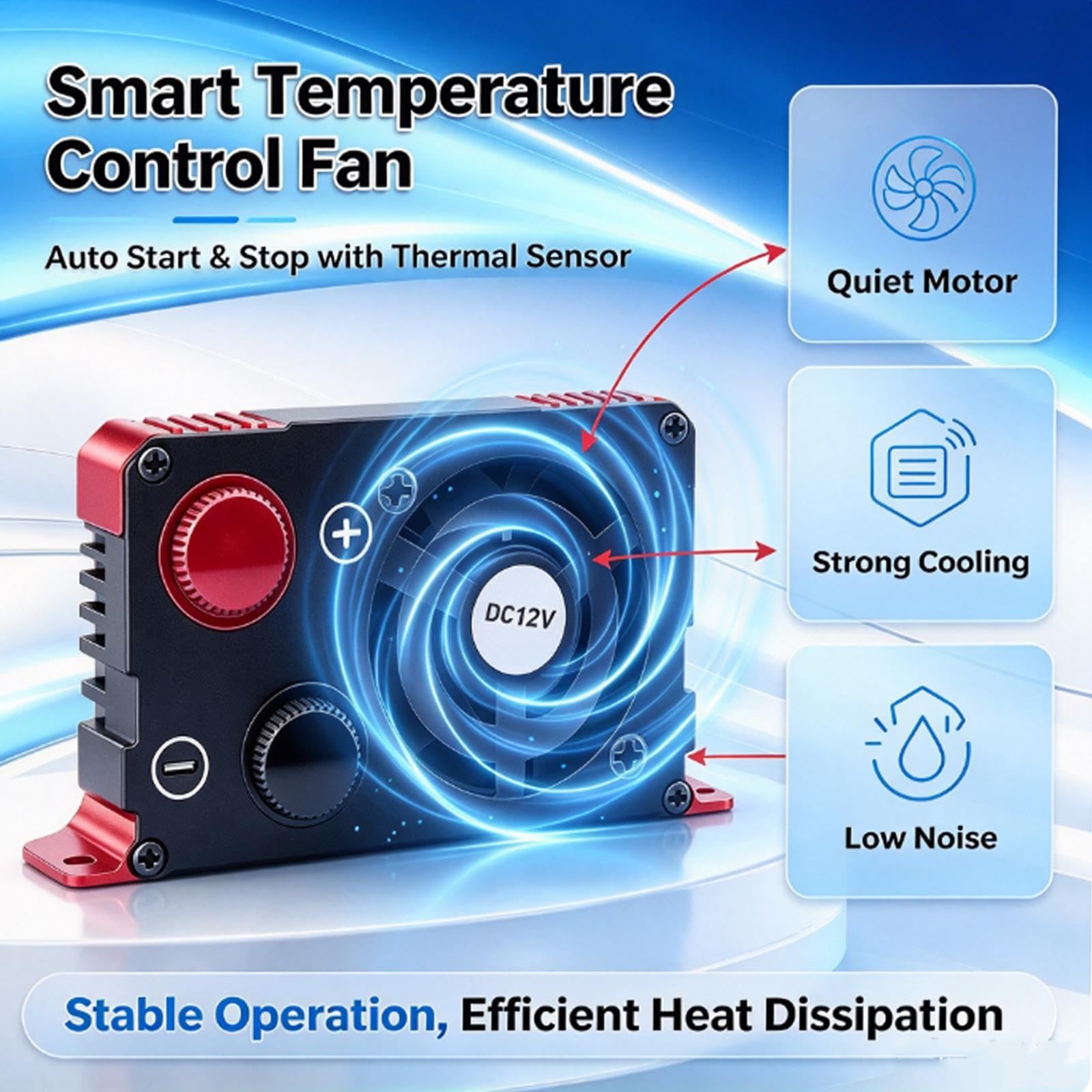 Inversor de onda sinusoidal pura, Potencia pico 1500W,Potencia nominal 800W