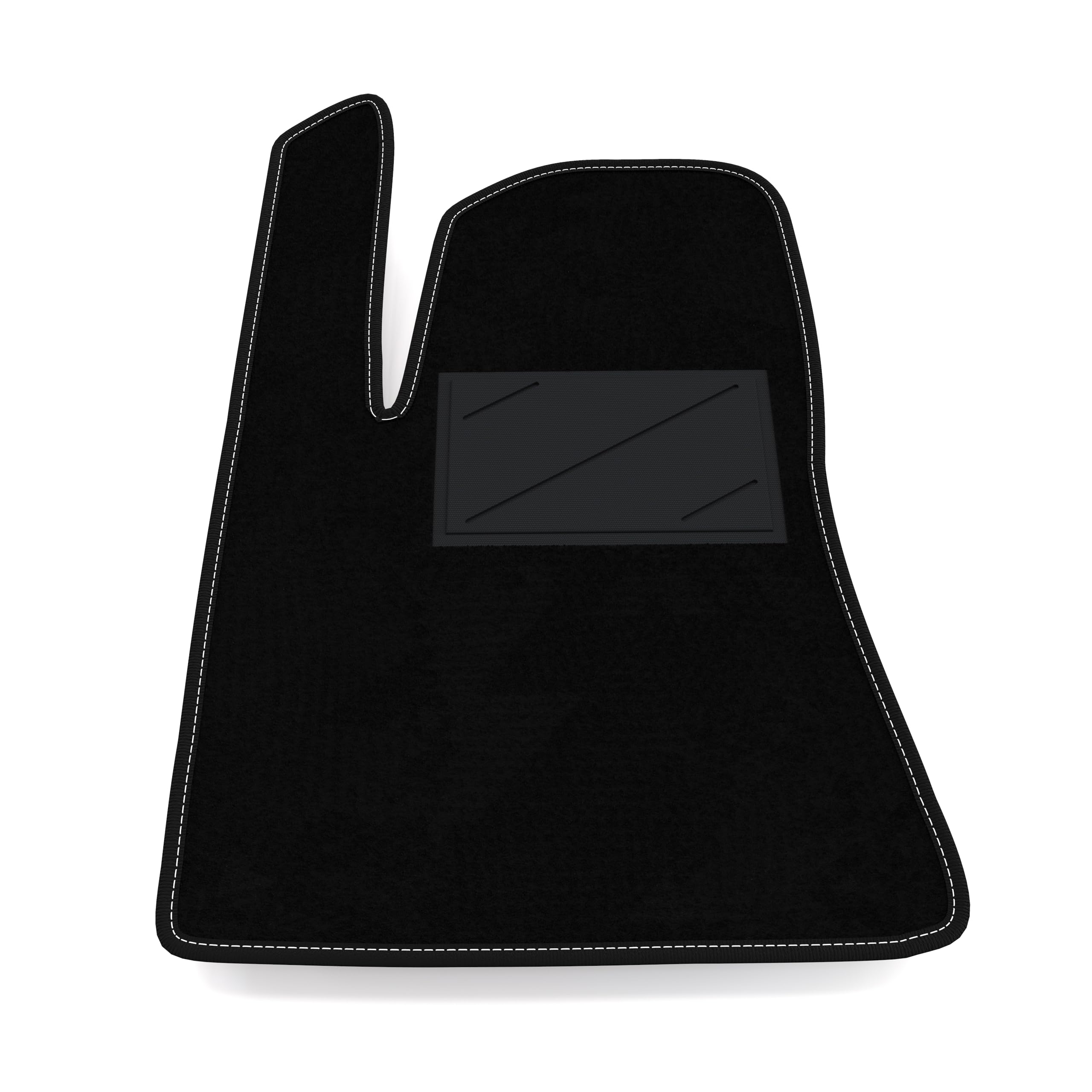 MatsMore Alfombrilla De Conductor Velours Premium De 1 Pieza Adecuado Para Opel Crossland X 2017-2024