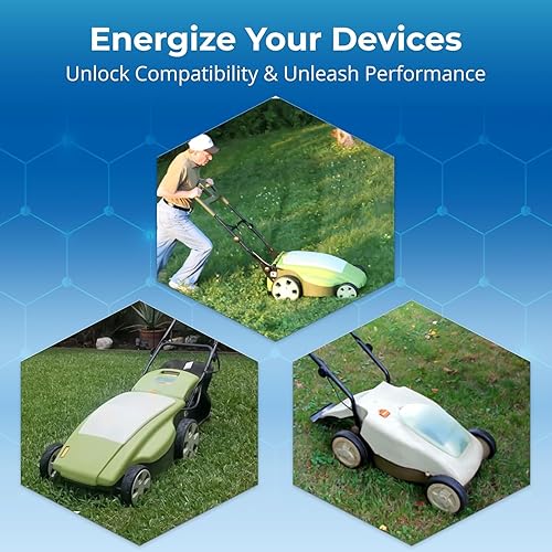 Miniatura 4 de Paquete de 2 baterías UpStart de repuesto para podadoras Neuton CE5  UB12100-S batería de plomo ácido sellada universal (12 V, 10 Ah, 1000 mAh,