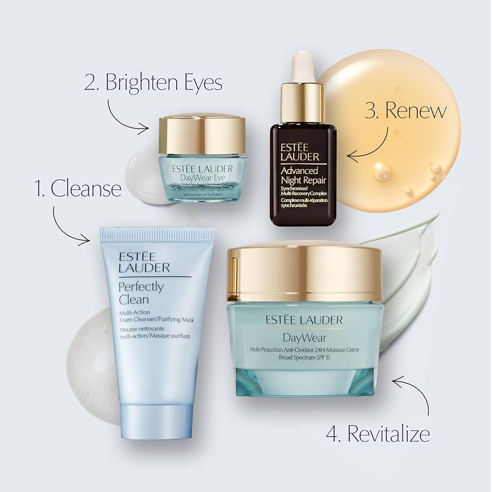 エスティーローダー Holiday Skincare Set Amazon.com: Estée Lauder DayWear Moisturizer Holiday