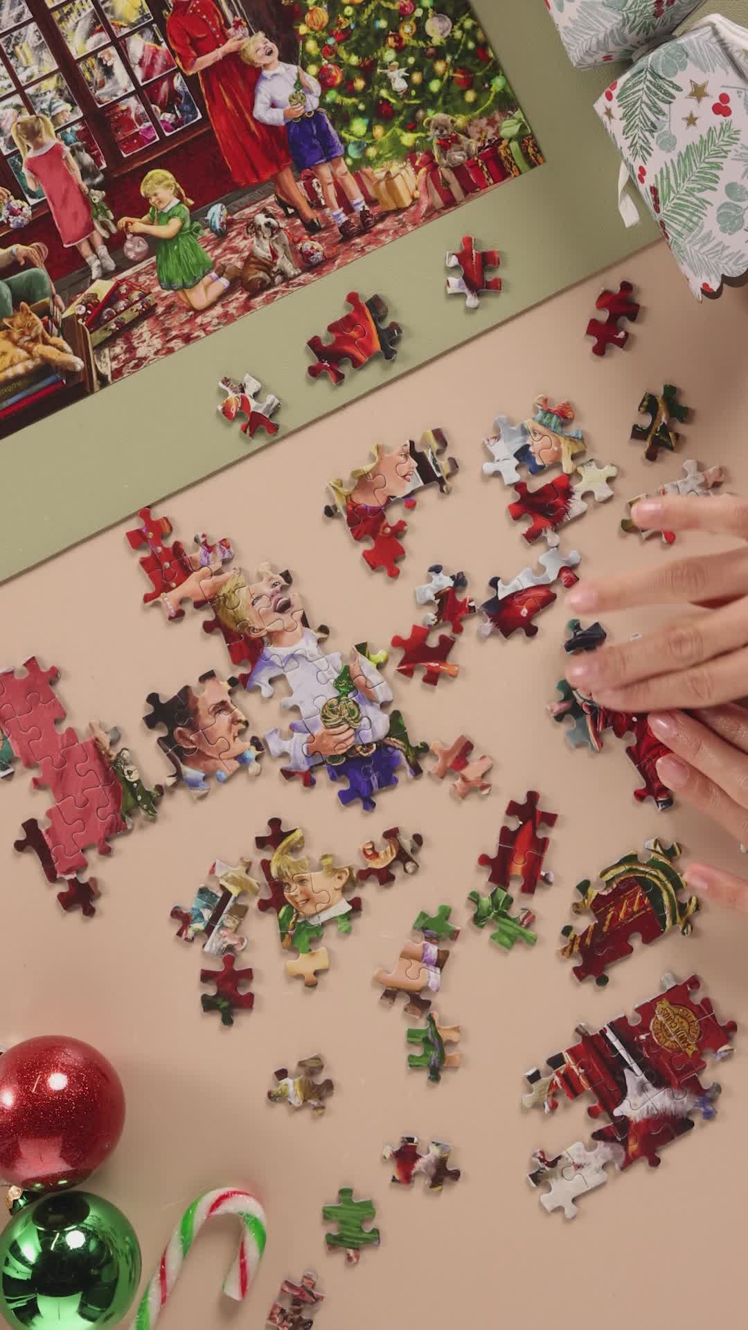 Jumbo, Falcon de luxe - Christmas in York, Jigsaw Puzzles for Adults