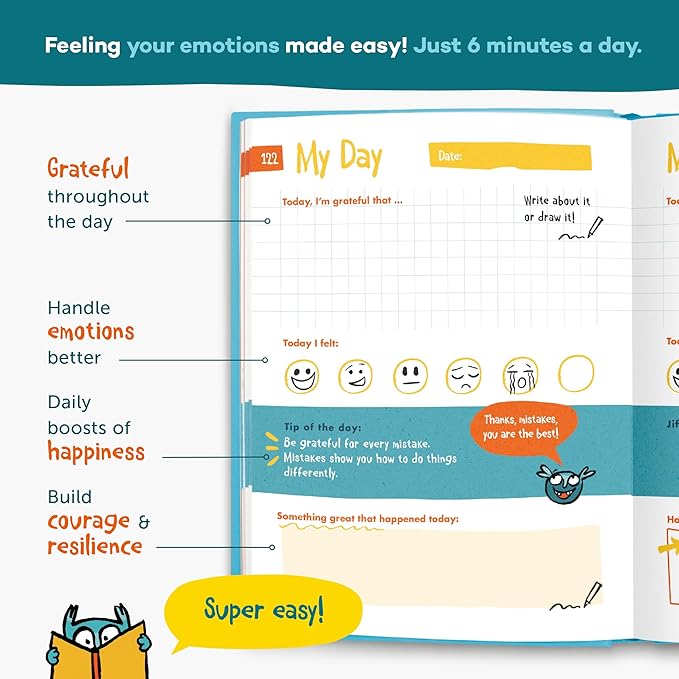 Diario Kids 6-Minute para niños 6-12 años, mindfulness y gratitud miniatura 4