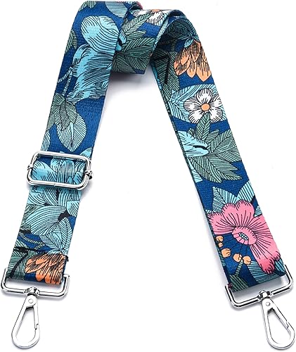 Miniatura 144 de Correa ancha para bolso, correa ajustable para bolsa cruzada, correas de hombro plateadas