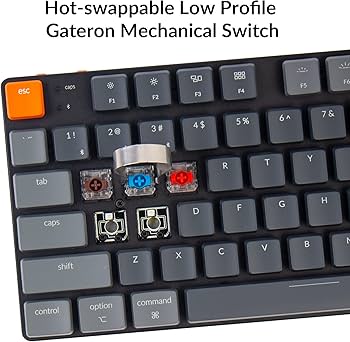 Amazon.com: Keychron K1 SE, 87 Keys Ultra-Slim Wireless Bluetooth