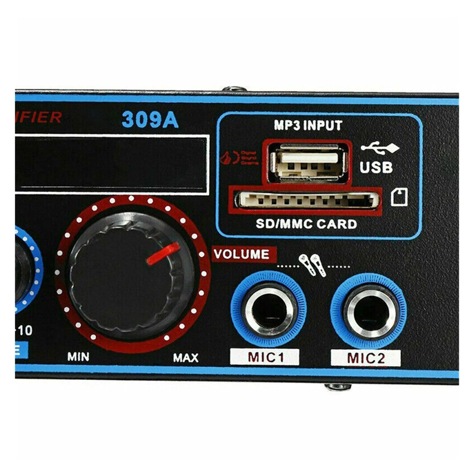 12V 800W Samochodowy wzmacniacz HiFi Bluetooth 5.0 Wzmacniacz Mini HIFI Cyfrowy Bluetooth