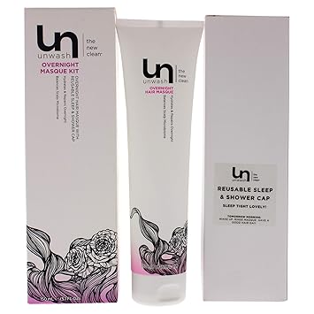 Unwash Overnight Hair Mask for Unisex - 5.1 oz Masque