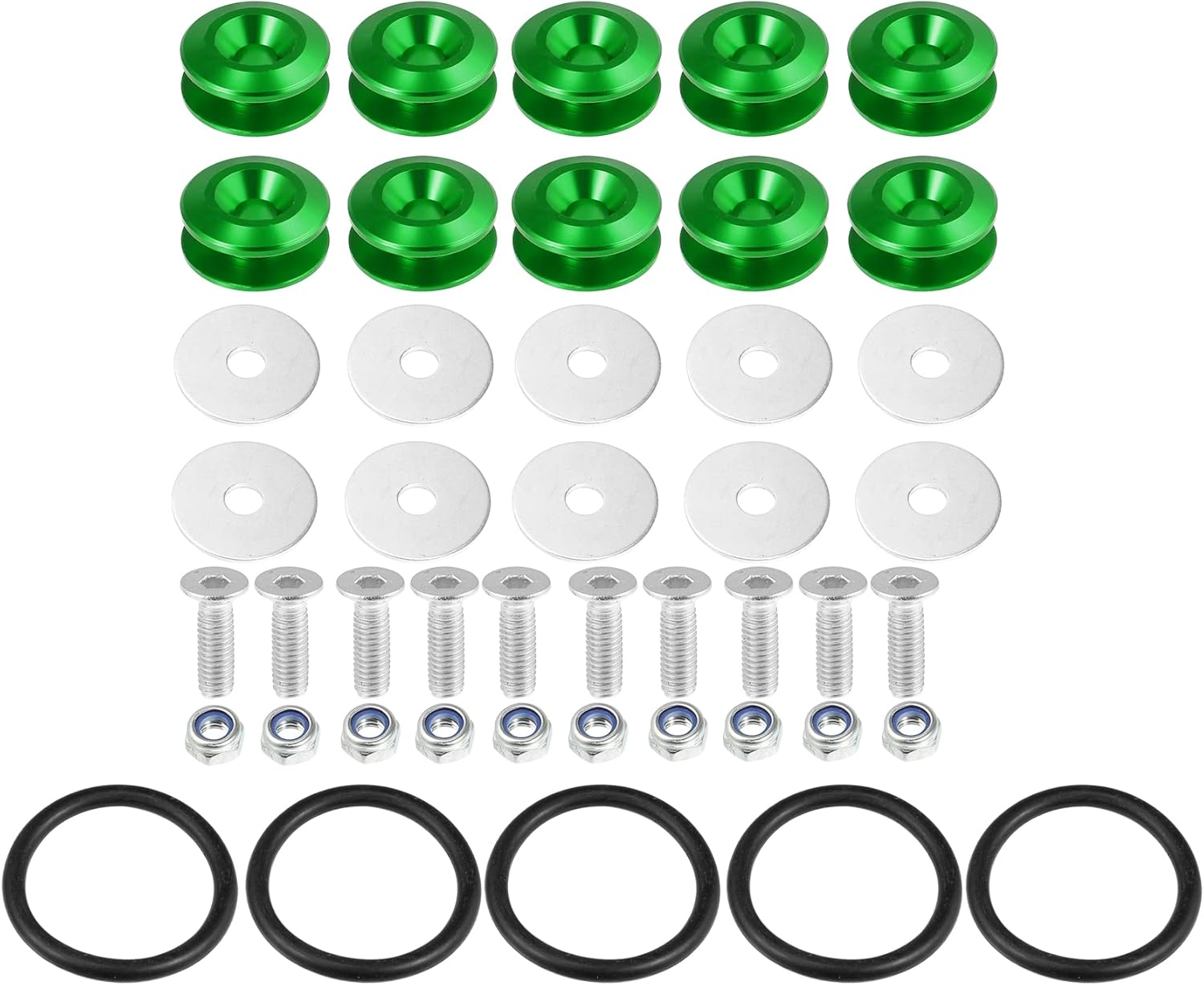 X AUTOHAUX Universal Quick Release Bumper Fastener Kit