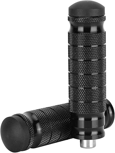 Miniatura 4 de Reposapiés trasero para motocicleta, 2 piezas, CNC, reposapiés trasero universal M8 antideslizante para pedales