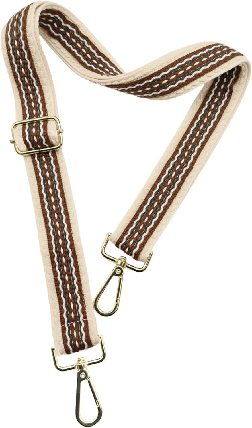 Crossbody Straps for Purses Wide Shoulder Strap Adjustable Replacement Guitar Style Strap for Shoulder Bags