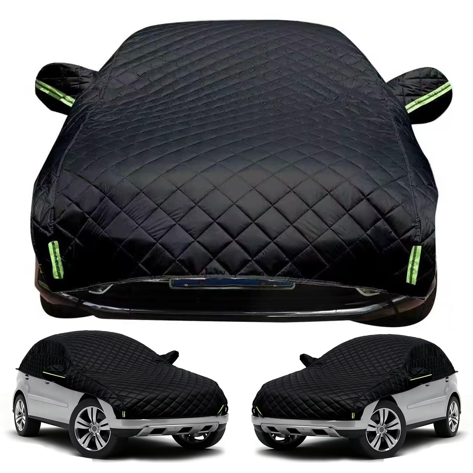 Half Car Cover for Winter for Ineos Grenadier Quartermaster 2024,Half Car Cover Waterproof All Weather,Anti-Hail,Breathable, Four Seasons,Anti-Rain and Snow,Keeps Vehicle Clean L0119
