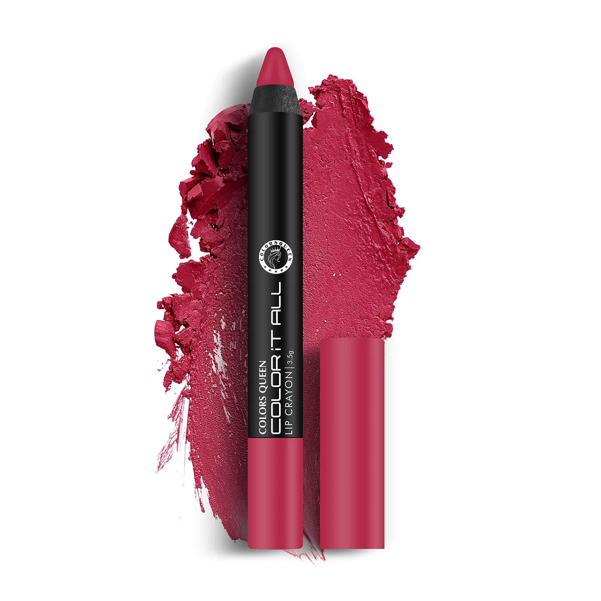 [Pack of 3 + 1 Tester Free] Colors Queen Color it All, Lip Crayon, 3.5g - CR-20 (10 - Make it Happen)