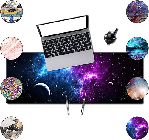 Miniatura 3 de PEPYJAN Alfombrilla de mouse para juegos, alfombrilla de mouse extendida, alfombrilla de mouse grande para teclado de computadora, alfombrilla de