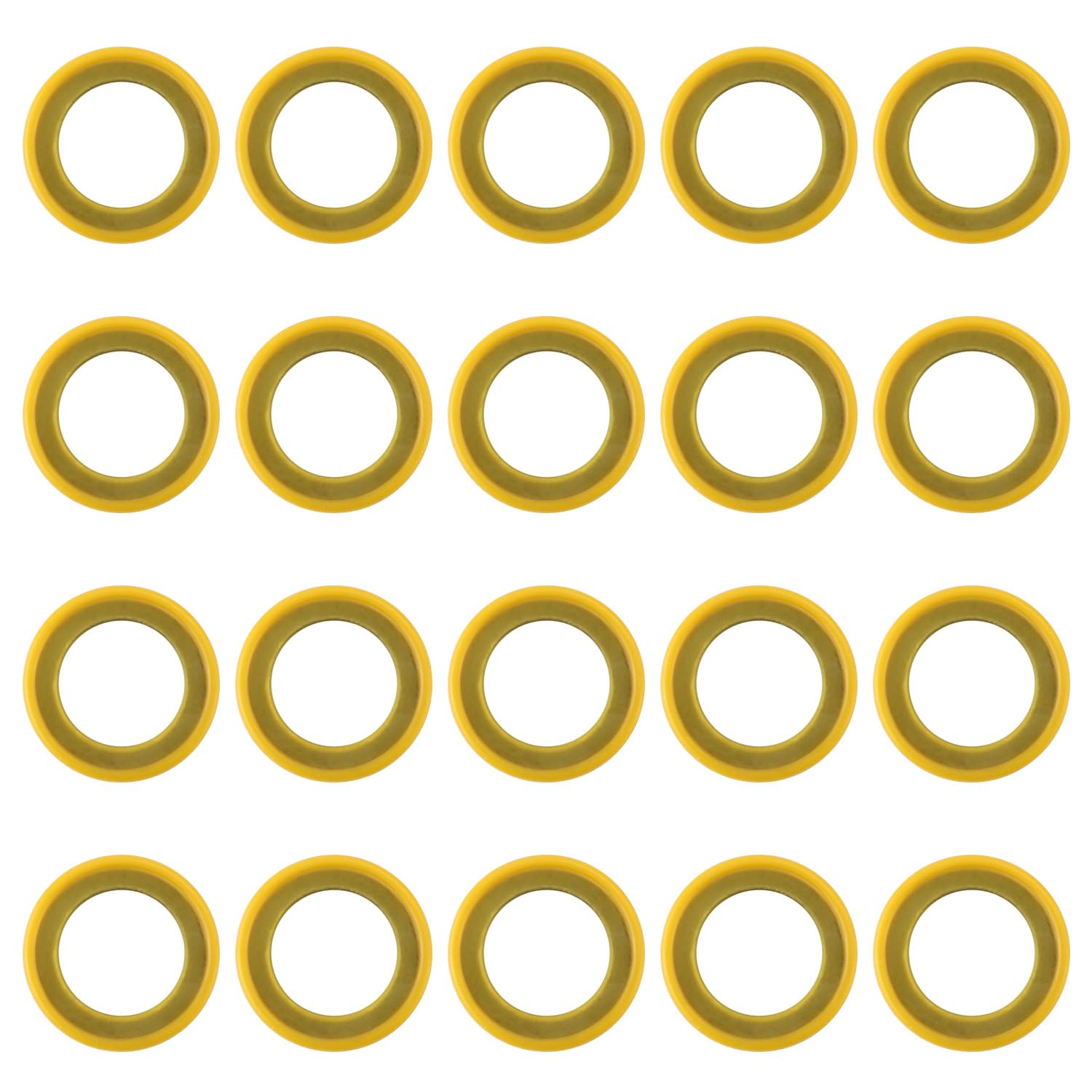 20pcs Lower Unit Drain Plug Gasket, Gearcase Oil Drain Plug Gaskets Seals for Mercury 115FS 150 EFI 4-Stroke and Mariner Outboard Engines and MerCruiser Star Drives Accessories