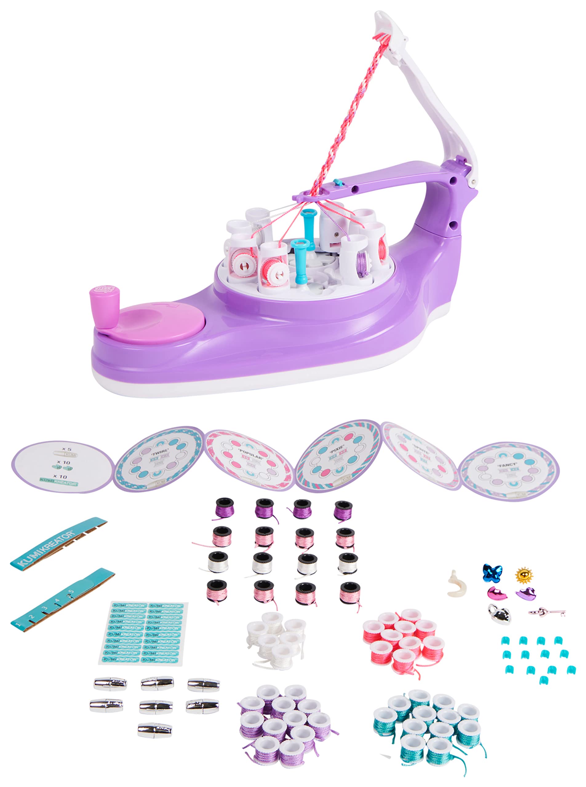 Cool Maker, KumiKreator con Perline e Charms | Macchina per Creare collane e Braccialetti dell'amicizia | Giochi creativi per Bambini e Bambine dagli 8 Anni