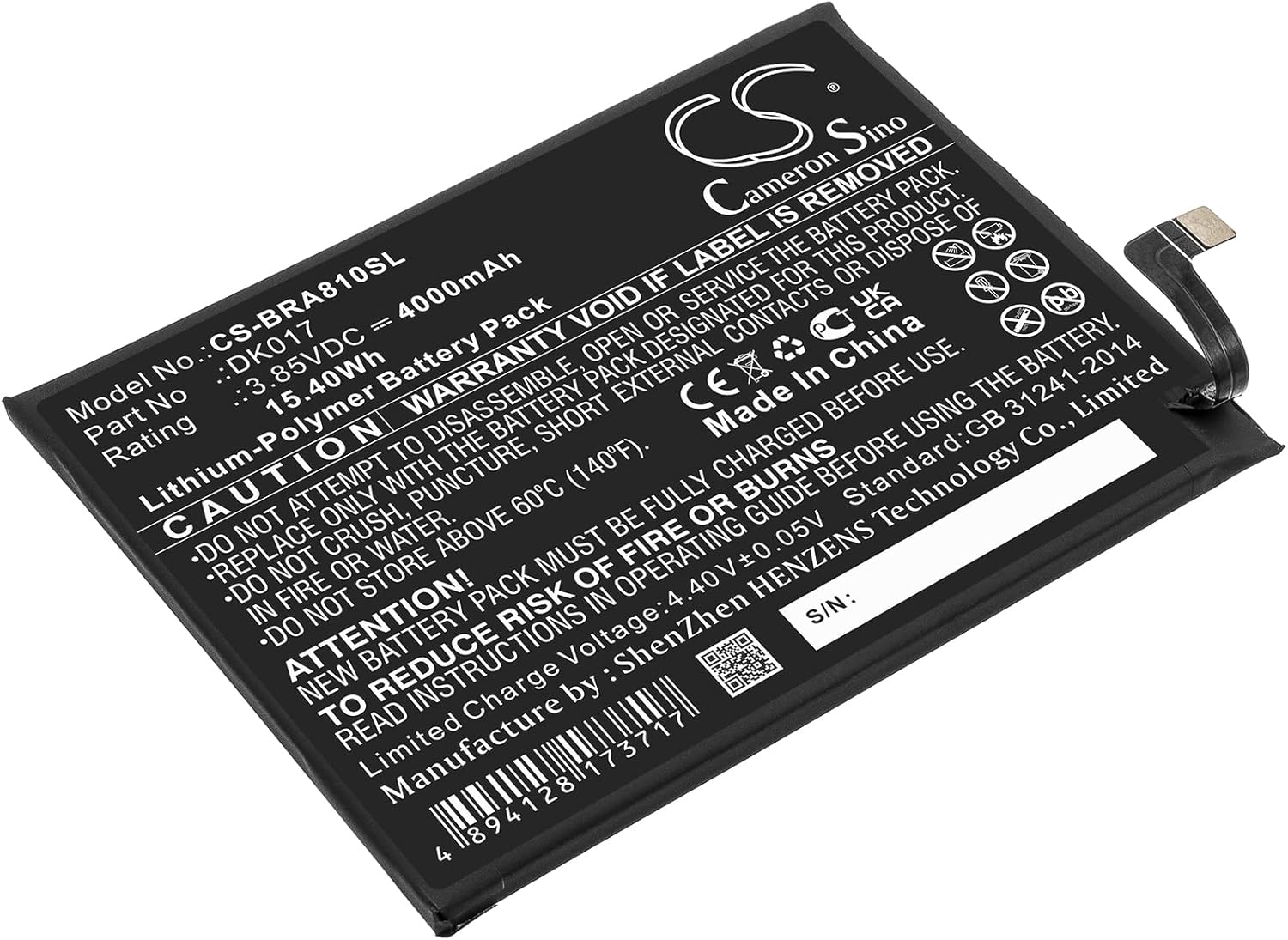 Blackview аккумулятор dk017