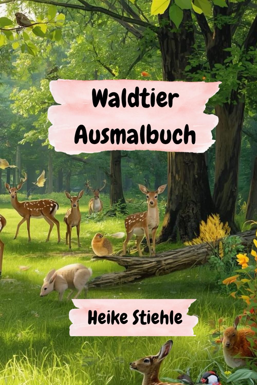 Waldtier Ausmalbuch